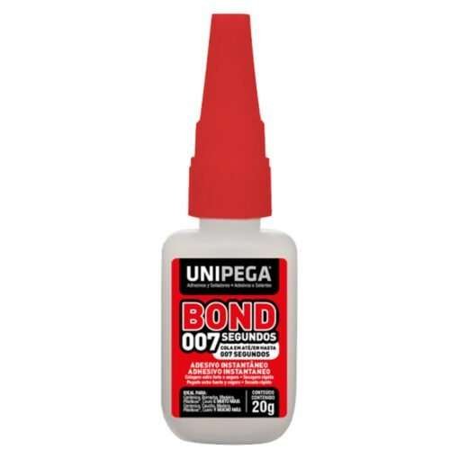 Bond 007 Segundos Adhesivo Instantaneo Cianocilato 20g Unipega