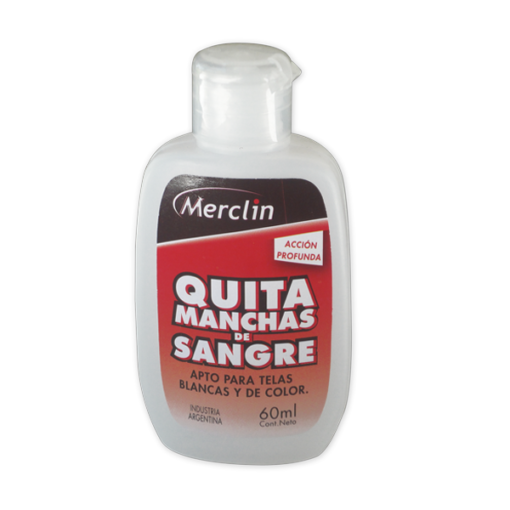 Merclin Quita Manchas De Sangre 60 ml