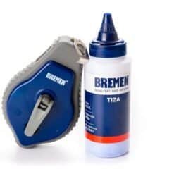 Conjunto De Trazado Chocla 30mts C/Tiza Azul 113g Bremen 6778