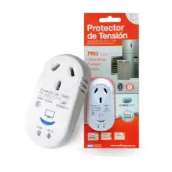 Protector de Tensión Enchufable PR3 para Heladeras, Freezers y Cavas 1500w 6.8A «Stand By»