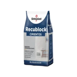 Recublock Cimientos Sinteplast Mortero Impermeabilizante