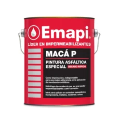Pintura Asfáltica Emapi Macá P Secado Rápido 1L 4L 18L