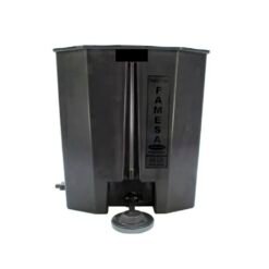 Calefon electrico plastico 25 litros resistencia de aluminio "Famesa"